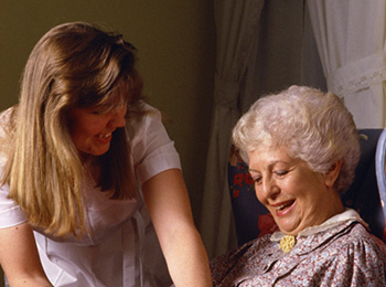 physician talking with a patient