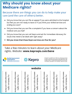 Medicare Rights Poster