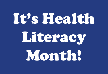 health literacy month